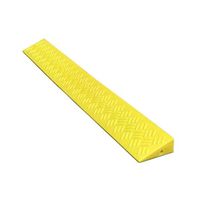 Extended Anti-Slip Indoor Pedal, Portable Plastic Sill Ramp, Multi-Function Bicycle Scooter Barrier-Free Wheelchair Triangle (Color: Yellow, Size: 98 8.5 4cm) (Size : 958.53.5CM)