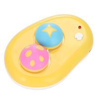 Contact Lens Cleaner, High Vibration Automatic Contact Lens Washer Contact Lens Storage Case USB Charge for Hard Lens, Contact Lens, Colored Lens (Yellow)