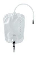 Conveen Security + Leg Bag Levered Opening, Non-Latex Straps, 6 cm Tubing, Sterile, 34 oz, 1000 mL