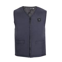 Heated Clothing Unisex USB Electric Heating Vest Temperature Adjustment Winter Warm Up Jacket for Outdoor Hike, Hunt, Camp (XL-170#)