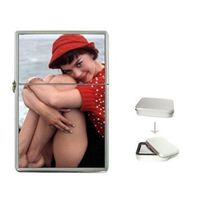 New Product NATALIE WOOD AT SEA Flip Top Cigarette Lighter + free Case Box