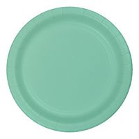 Creative Converting 318894 72 Count Paper Lunch Plate, 7, Fresh Mint (Value Pack)