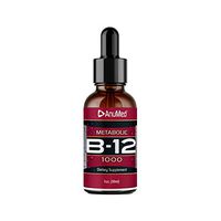 Anumed vitamin B12 sublingual Drops | Best supplement with Methylcobalamin |Promotes Energy, Metabolic, Nervous system, Brain Health, Memory, Digestive System, Highly Bioavailable Vegan-Friendly (1oz)