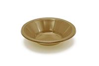 Exquisite 12 oz Gold Plastic Bowls II 50 Count Bulk Pack Disposable Party Bowls II Premium Quality Plastic Soup Bowls for Parties