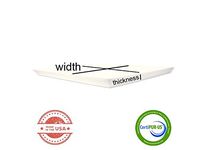 Premium Upholstery Square Medium Density Foam Cushion Sheet … (1" x 20" x 20")