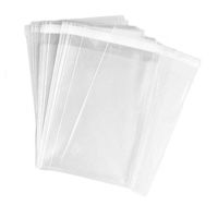 100PCS Transparent Resealable Self Sealing Gift Wrap Cello/Cellophane Treat Bag for Snacks Bakery Candle Soap Cookie Gift Basket Supplies Xmas (9'' x 12'')