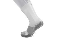 OS1st WP4 Wellness Performance Socks ideal for diabetics, sensitive feet and circulation support (XLarge, White Crew)