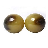 NOLOGO Ashy-wlj Fitness Ball, Horns Resin Fitness Ball, Handball Wrist Massage, Elderly Finger Rehabilitation Health Care (Size : 4.8cm)