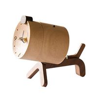 Exquisite Appearance Home Solid Wood Clock Decoration Modern Decoration Creative Cute Wooden Clock Desktop Mute Small Clock Student Wooden Clock Desk Clock Watch Jewelry Clear Picture