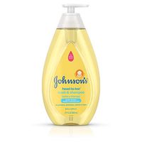 Johnson's Head-To-Toe Gentle Baby Wash & Shampoo, Tear-Free, Sulfate-Free & Hypoallergenic Wash for Baby's Sensitive Skin & Hair, 27.1 fl. oz