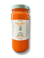 Cenzo Curcumin Honey with Black Pepper | Turmeric Root Extract 95% Curcuminoids | Organic Turmeric Honey | Natures Most Potent Antibiotic |Gluten Free, Non GMO, Maximum Bioavailibility |