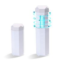 UV Sanitizer Portable UV Lights Cell Phone Sanitizer Sterilizer Cleaner for for Hotel Household Wardrobe Toilet Car White