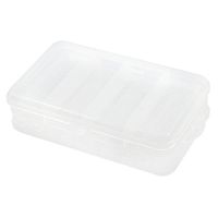 uxcell Plastic Dual Layers Medicine Pill 10 Slots Storage Divider Case Box White