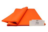 Orange | 96 Sheets | 15 Inch x 20 Inch | Premium Quality Tissue Paper | Colors of Rainbow