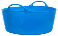 TubTrug SP15BL Shallow Blue Flex Tub, 15 Liter