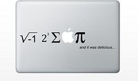 Macbook I Ate Some Apple Pie, it was Delicious Decal Sticker - 15 Color Options Available