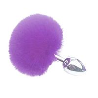 WENWING Mini Metal Rabbit Tail Romance Amal Plug Shower Enema Pocket Massager Six Toys Trainer Men Women