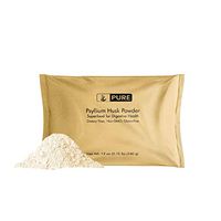 Psyllium Husk Powder (12 oz.) by Pure Organic Ingredients, Fiber Powder Supplement, Additive for Gluten-Free Baking