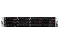 Supermicro SuperServer 6028U-TRTP+ 12-Bay LFF 2U Rackmount Server with X10DRU-i+, 2X Intel Xeon E5-2670 V3 2.3GHz 12 Core, 192GB DDR4, 8X Trays Included, 2X 1000W PSUs, Rails (Certified Refurbished)