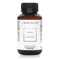 JSHealth Vitamins Hair and Energy Formula | Hair Vitamins for Women and Men | Zinc and Iodine Supplement Hair Growth Vitamin | Hair Loss Supplements | Hair Loss Products for Healthy Hair(60 Capsules)