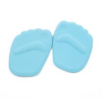 HEALLILY Metatarsal Pads Ball of Foot Cushions Soft Gel Ball of Foot Pads for Feet Pain Relief (Lycra Blue)
