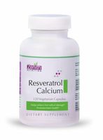 Zenith Nutrition Resveratrol Calcium 100 Mg for Free Radicals Damage, Bone Health | Vegetarian Dietary Supplements, 120 Capsules