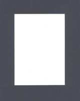 20x24 Navy Blue Picture Mats with White Core Bevel Cut for 16x20 Pictures