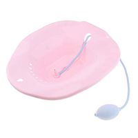 Gynecology Sitz Bath with Flusher for Postpartum Hemorrhoids Relieve Adults - Pink
