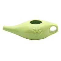 Shengruhua Ceramic Neti Pot Sinusitis Allergy Professional Neti Pot for Nasal Flushing Nose Cleaning Pot Sweetie