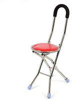 Walking Stick Stool Multi-Purpose Cane Men Facilitate Family Members Ergonomic Design Old Chair Stainless Steel