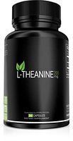 L-Theanine 200mg — 360 Count (V-Capsules) / 360 Servings: Manufactured in a cGMP-Registered Facility in USA; Non-GMO, Vegan & Gluten Free