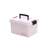Enerhu Medication Storage Pill Cases Organizer Layer First Aid Box Portable S