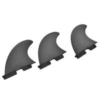 Keenso Surfboard Tail Rudder Removable Stand Up Paddle Board Surfboard Tail Rudder Plastic Surfing for Long Board Surfboard Paddleboard