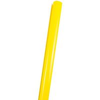 JAM PAPER Gift Wrap - Glossy Wrapping Paper - 12.5 Sq Ft - Yellow - Roll Sold Individually