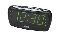 AM/FM Alarm Clock Radio in Black