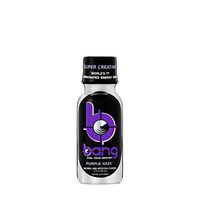 VPX, Bang Carbonated Energy Shot, Purple Haze, 3 Fl. Oz. (Case of 12)