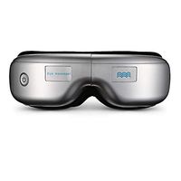 AOOD Eye Massager, Wireless Foldable Rechargeable Eye Massager, One-Button Operation, Double airbag Massage, Intelligent Constant Temperature, Multi-Frequency Vibration, for Eye Care Office Travel
