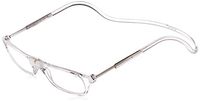 CliC Adjustable Front Connect Reader, 1.50 Strength, Clear Frame