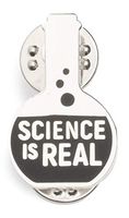 Dissent Pins Science is Real 1 1/8" Wide Hard Enamel Pin