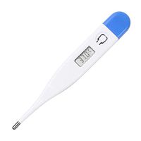 Adult Thermometer, LCD Digital Thermometer Household Waterproof Oral Cavity Rectum Armpit Thermometer for Baby Child and Adult High Precision Thermometer for Fever Accurate and Fast Reading