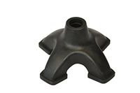 Blue Jay Quadruple Cane Tip - Non-Slip Rubberized Material, Easily Navigate Uneven Terrain, Extra Stability, Support and Balance, Compatible with ¾”, Walking Cane Accessory