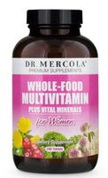 Dr. Mercola, Whole Food Multivitamin for Women Plus Vital Minerals, 30 Servings (240 Tablets), with Spirulina, Non GMO, Soy Free, Gluten Free