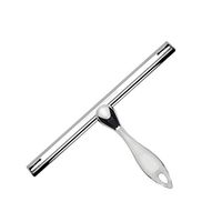 MIGUU Shower Squeegee, 12" Non-Slip Grip Squeegee for Window and Shower Door Kitchen Balcony Car Squeegee with Suction Cup Plastic Handle yy