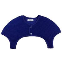 George Jimmy Shoulder Support Unisex Thick Cotton Shoulder Warmers Clothing Shrugs XXL Size(Blue)
