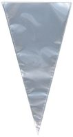Clear Cellophane Cone Shaped Treat & Favor Bags - 100 Bags,12 inches