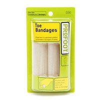 Profoot Care - Toe Bandages, Medium, 4" Lengths - 3 ea