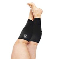 Dominion Active Plus Sized Compression Sleeves Wide Calf - 1 Pair (Black, XXL)