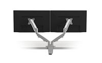 Dual Monitor Support. Dynamic Height Adjustment Range for EPPA, Silver: ESI Ergo EPPA2-SLV (1 Monitor Support)