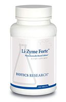 Biotics Research Li-Zyme Forte™– 150 mcg Plant-sourced, phytochemically-Bound Lithium. Supports Brain Function. Memory and Mood Support.100 Tablets