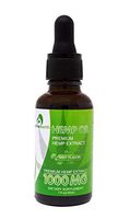 Hemp Oil Extract 1000mg – All Natural Dietary Supplement – Rich in Omegas 3, 6, and 9 for Heart and Brain Health
